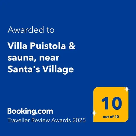 Idyllic Villa Puistola Near Santa'S Village